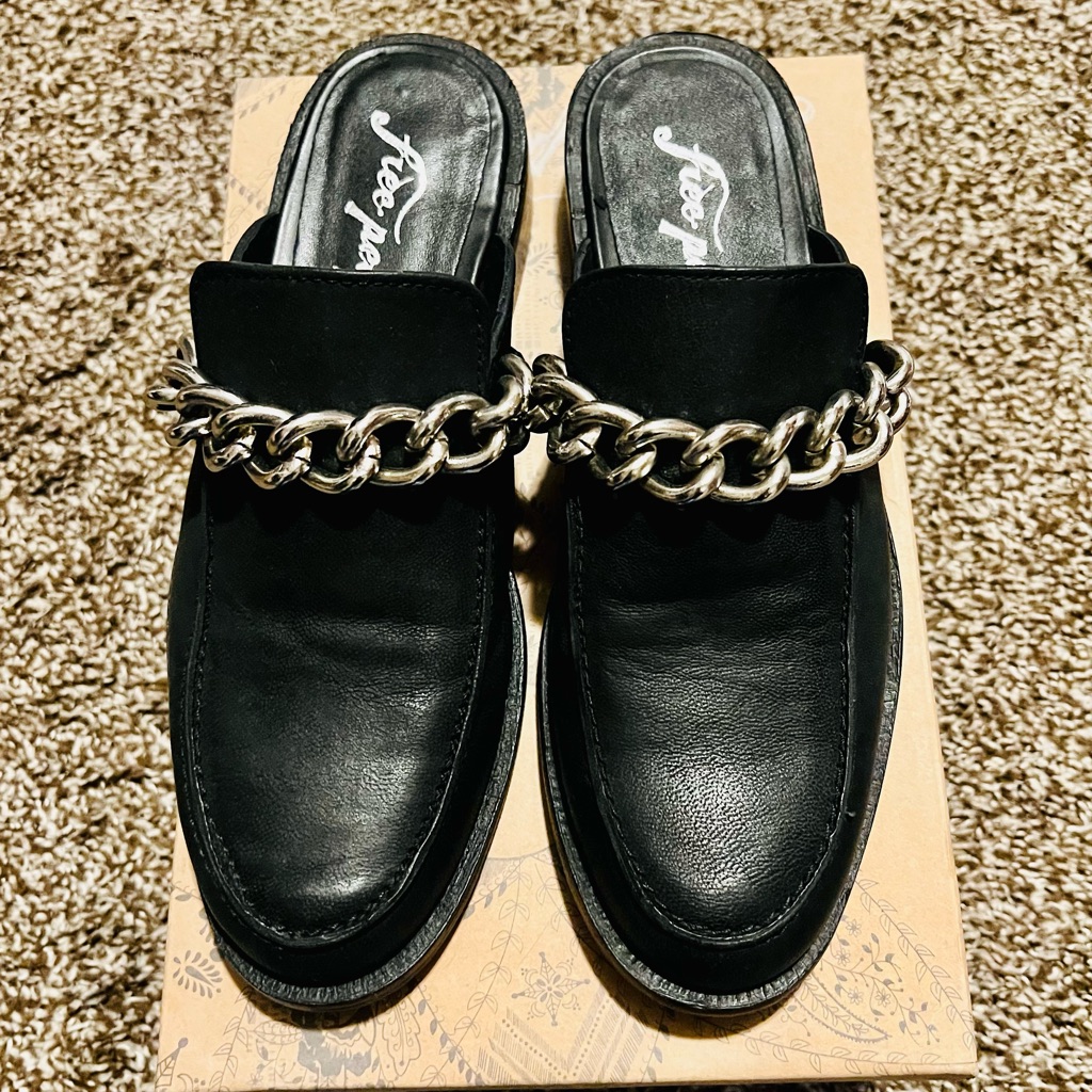 Free People Vida Mule Size 38